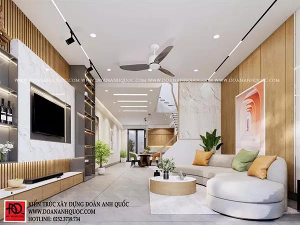 Xây nhà trọn gói Phan Thiết | Công ty Kiến trúc - Xây dựng Đoàn Anh Quốc . Vẻ đẹp hiện đại của bảng thiết kế nội thất Phan Thiết sang trọng
